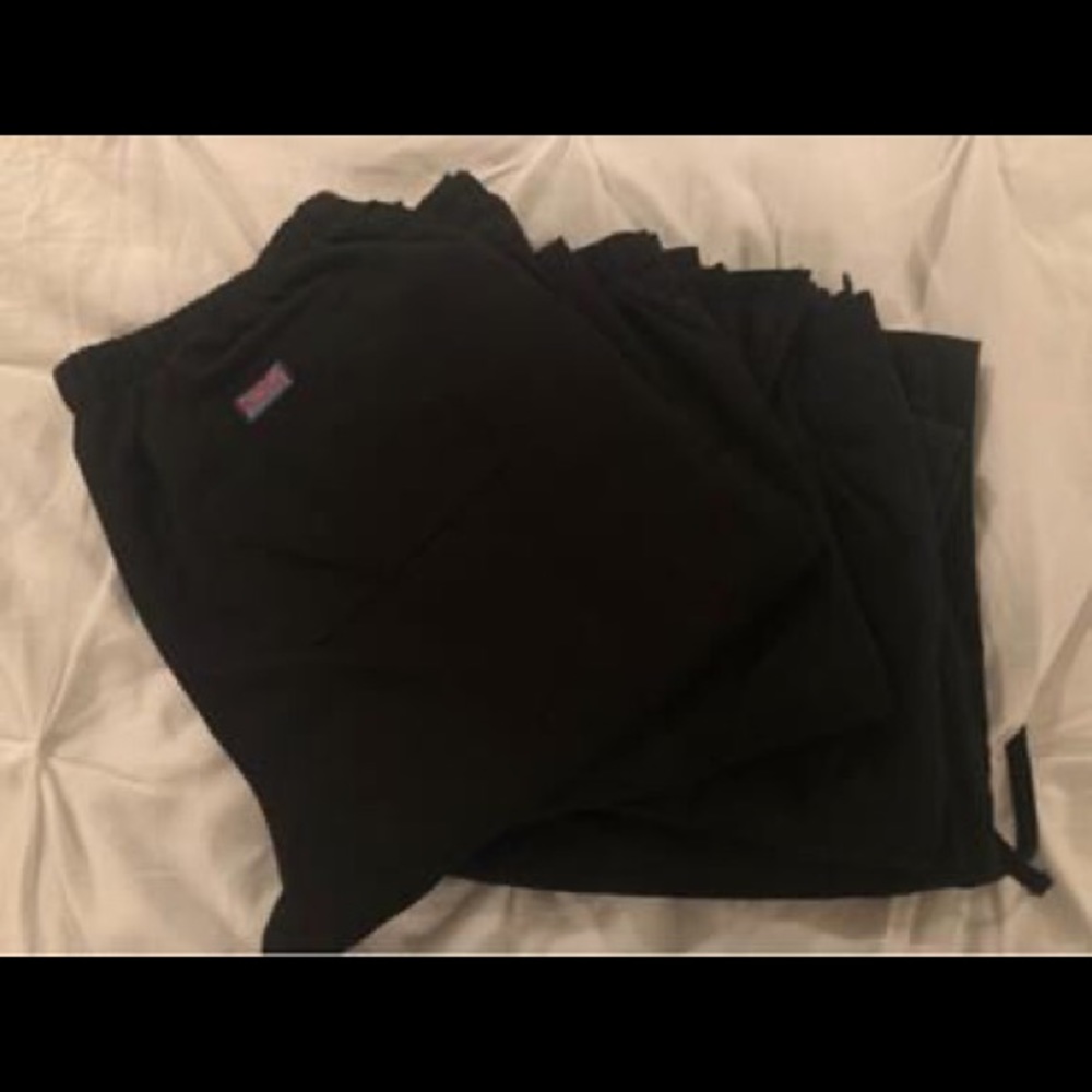 Women’s Black Cherokee Scrub Pants (4) Small Tall